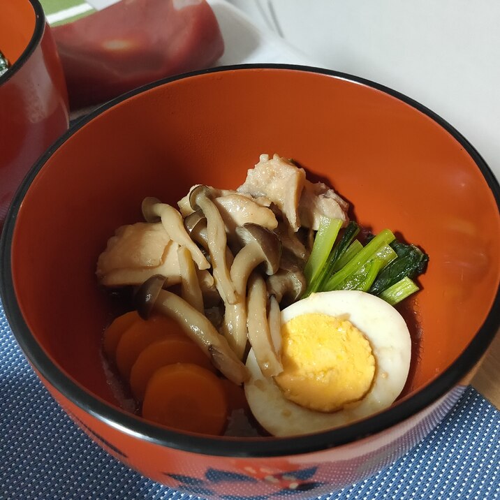 鶏もも肉とお野菜の煮物